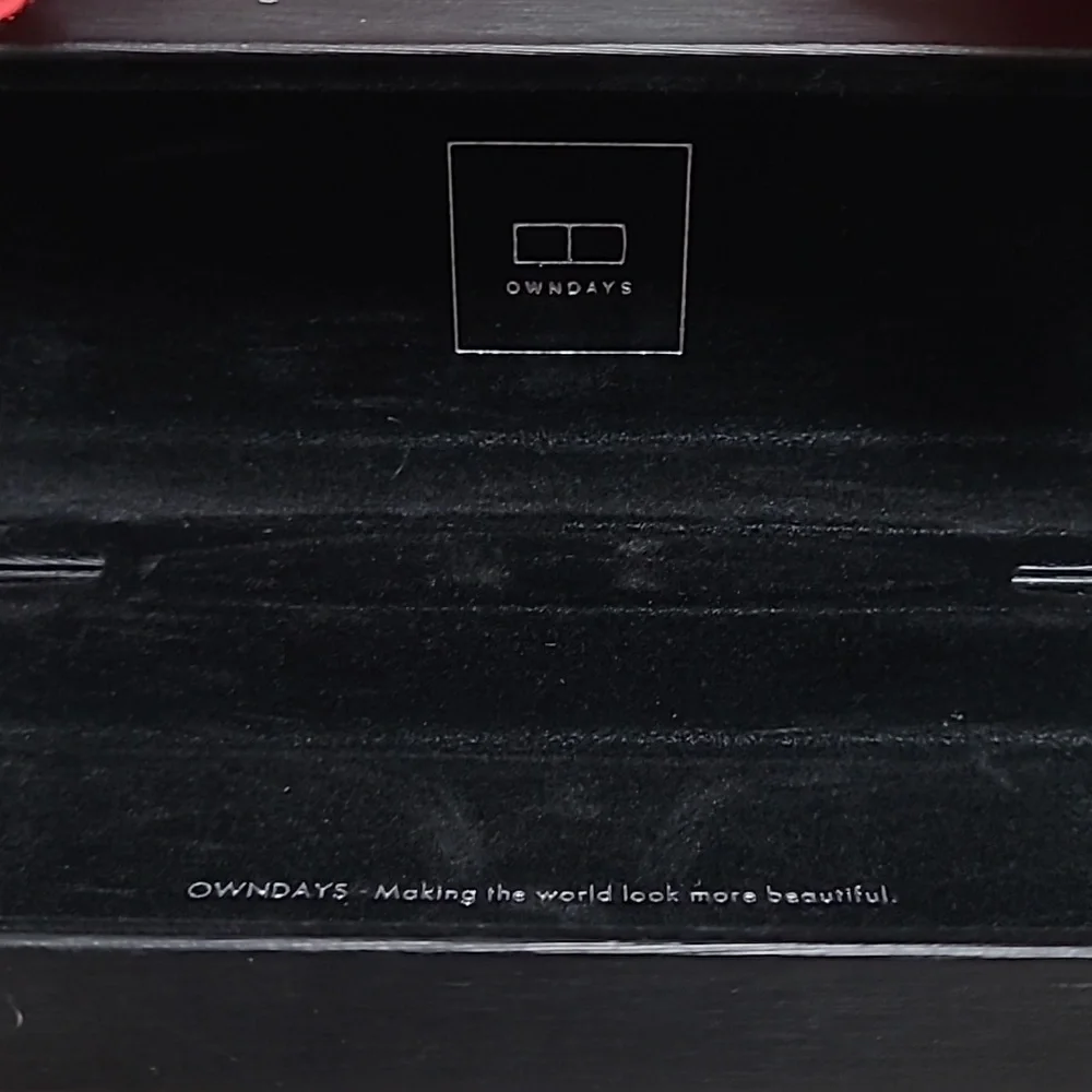 Owndays Eyeglasses Clamshell Hard Case - Picture 4 of 8